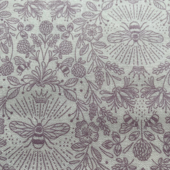 fabric, bees,  bummble bees, fabric,fabric by the meter, bees, fabric fat quarter, half meter, bee fabric, cotton bee fabric, buy bee fabric, BeeRetro,Lewis and Irene fabric, Lewis and Irene,crafters fabric, quilting fabric, clothing fabric,fabric with bees on, skep, lavender