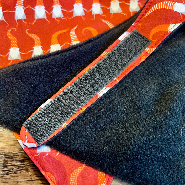 Christmas gnomes or Santa paws dog bandanna