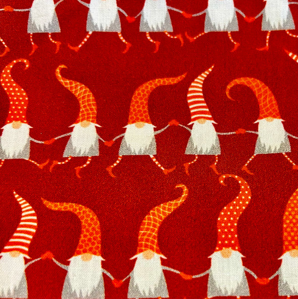 Christmas gnomes or Santa paws dog bandanna