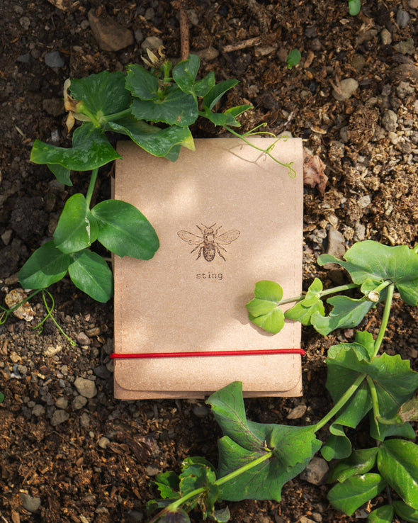 Gardener’s Leather Notepad