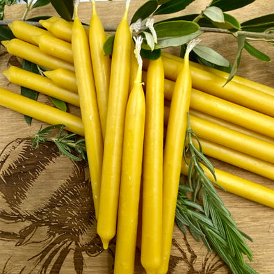 candle, taper candle, beeswax candle, pure beeswax candle, Cornish beeswax candle, thin taper candle,1/2" taper candles, 1/2" taper candle, 1/2' beeswax taper candles, skinny candles, skinny taper candle, thin taper candles,