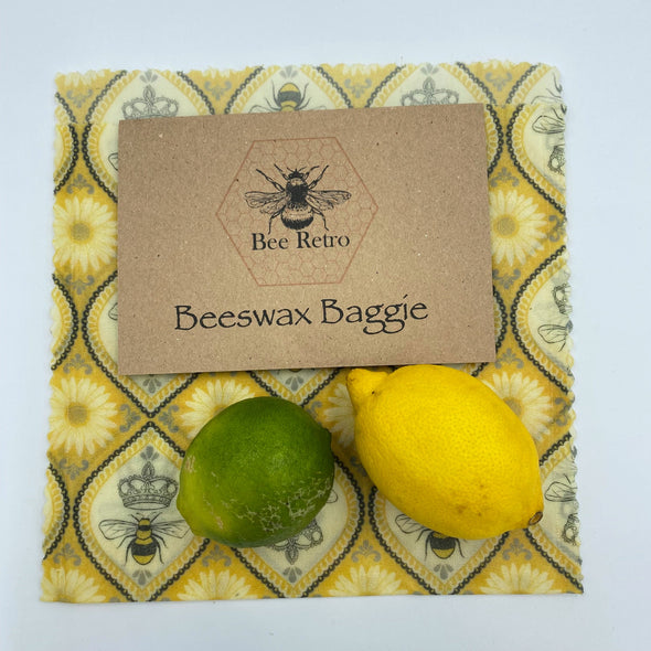 Beeswax Baggie- Bread and Veg size 35x 45
