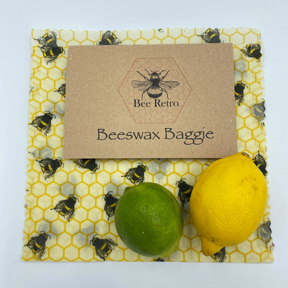 Beeswax Baggie- Bread and Veg size 35x 45