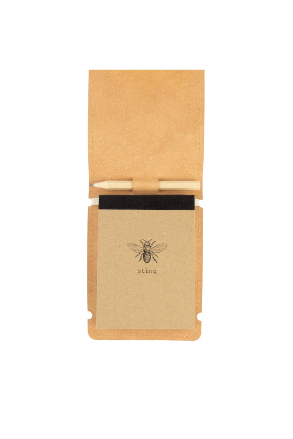 Gardener’s Leather Notepad