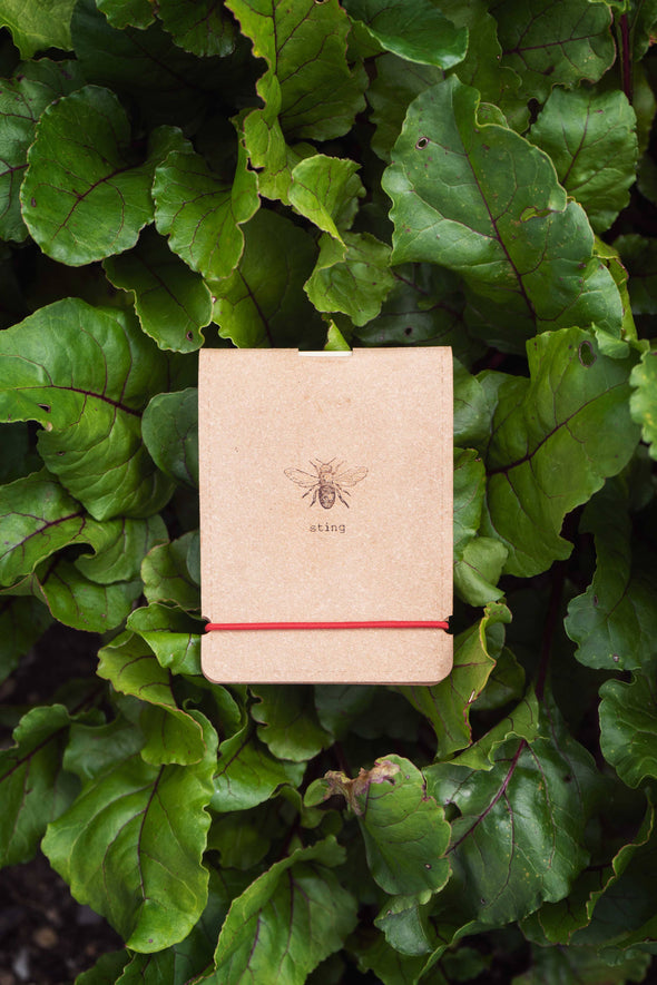 Gardener’s Leather Notepad