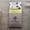 bee design food wraps, bees, bee, Beeswax wraps, beeswax food wrap, food wrap, reusable food wrap, best beeswax wrap, beeswax wrap uk, beeswax wrap Cornwall, handmade beeswax wrap, wax food wraps, eco wrap, food wrap, food packaging