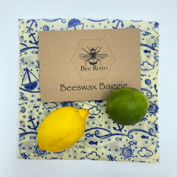 Beeswax Baggie -Salad size (25 x 25 cm)