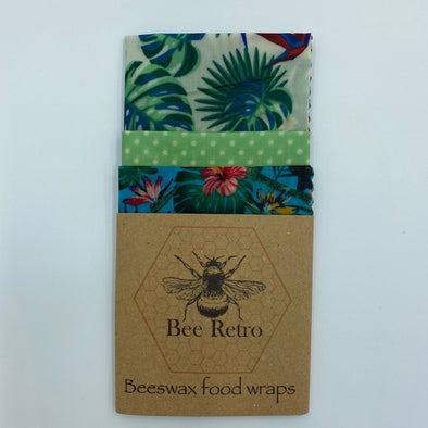 Toucan and Parrot Beeswax Food Wraps