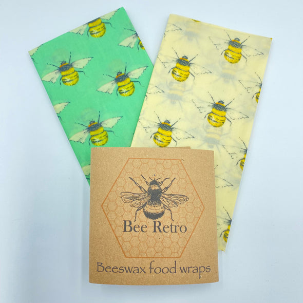 Blue Bee Eco Friendly Beeswax Food Wraps