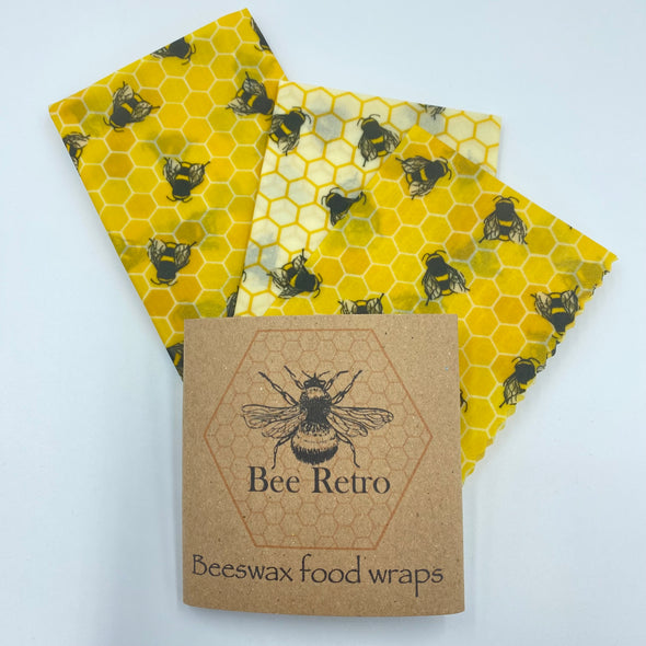Yellow Bee Eco Friendly Beeswax Food Wraps